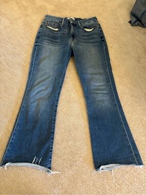 Frame Denim Le Crop Mini Boot Jeans
